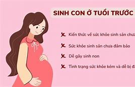 Phụ Nữ Không Nên Sinh Con Trong Độ Tuổi Nào