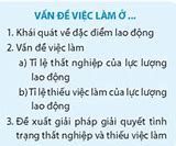 Vấn Đề Việc Làm Ở Địa Phương